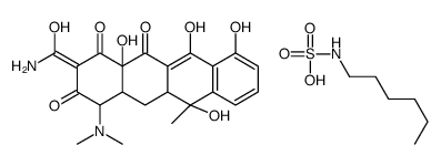 tetracycline hexylsulfamate structure