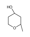(2S,4R)-2-Methyltetrahydro-2H-pyran-4-ol Structure