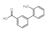 2-甲基联苯-3-羧酸结构式