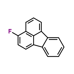 3-Fluorofluoranthene Structure