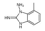 1H-Benzimidazole-1,2-diamine,7-methyl-(9CI)结构式