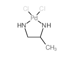 Palladium,dichloro(1,2-propanediamine-N,N')-, [SP-4-3-(R)]- (9CI)结构式