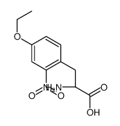 (2S)-2-amino-3-(4-ethoxy-2-nitrophenyl)propanoic acid结构式