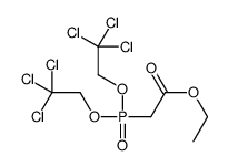 ethyl 2-[bis(2,2,2-trichloroethoxy)phosphoryl]acetate Structure