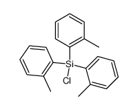 (2-toy)3SiCl Structure