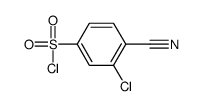 3-Chloro-4-cyano-benzenesulfonyl chloride picture