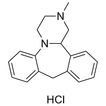 Mianserin hydrochloride structure