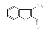 3-甲基苯并[b]噻吩-2-甲醛结构式