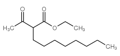 2-辛基乙酰乙酸乙酯结构式