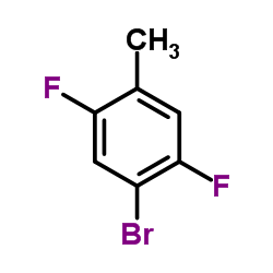 1-溴-2,5-二氟-4-甲基苯结构式