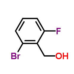 2-氟-6-溴苯甲醇结构式