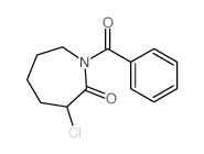 2H-Azepin-2-one,1-benzoyl-3-chlorohexahydro- Structure