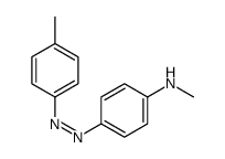 4'-Methyl-4-(methylamino)azobenzene Structure