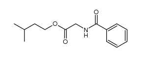 hippuric acid isopentyl ester结构式