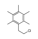 1-(2-氯乙基)-2,3,4,5,6-五甲基苯结构式