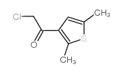 2-chloro-1-(2,5-dimethylthiophen-3-yl)ethanone Structure