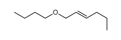1-butoxyhex-2-ene结构式