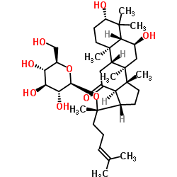 人参皂苷Rh8结构式