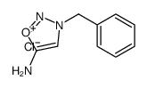 3-benzyloxadiazol-3-ium-5-amine,chloride结构式