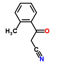 3-氧代-3-(邻甲苯基)丙腈结构式