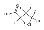 4,4,4-trichloro-tetrafluoro-butyric acid结构式