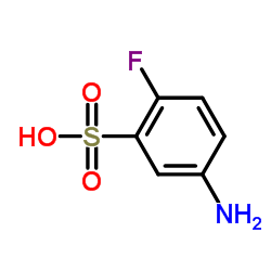 5-氨基-2-氟苯磺酸结构式