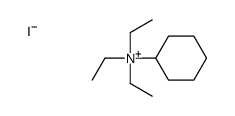 cyclohexyl(triethyl)azanium,iodide Structure
