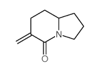 5(1H)-Indolizinone,hexahydro-6-methylene-结构式