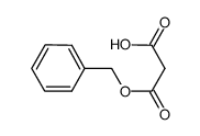 3-(benzyloxy)-3-oxopropanoic acid结构式