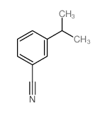 3-propan-2-ylbenzonitrile结构式