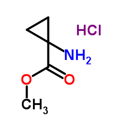 1-氨基环丙烷羧酸乙酯盐酸结构式