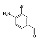 4-氨基-3-溴苯甲醛结构式