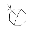 9-tert-butyl-9-borabicyclo[3.3.1]nonane结构式