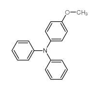 4-甲氧基三苯胺结构式