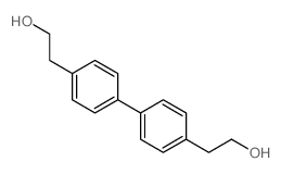 2-[4-[4-(2-hydroxyethyl)phenyl]phenyl]ethanol Structure