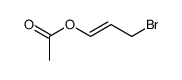 acetic acid 3-bromo-1-propenyl ester结构式