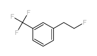 1-(2-fluoroethyl)-3-(trifluoromethyl)benzene structure