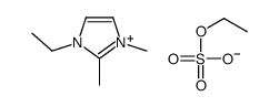 1-Ethyl-2,3-dimethylimidazolium ethyl sulfate structure