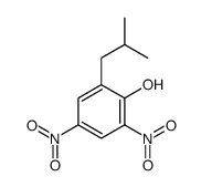 2-(1-Methylpropyl)-4,6-dinitrophenol Structure