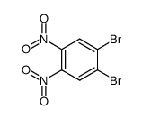 1,2-二溴-4,5-二硝基苯结构式