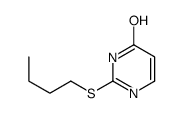 2-(Butylthio)pyrimidin-4(1H)-one Structure
