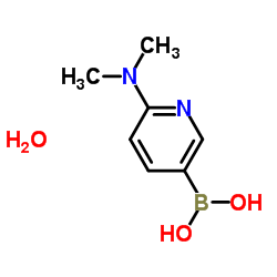 6-(Dimethylamino)pyridin-3-ylboronic acid Structure