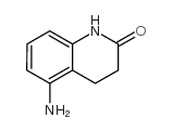 5-AMINO-3,4-DIHYDROQUINOLIN-2(1H)-ONE结构式