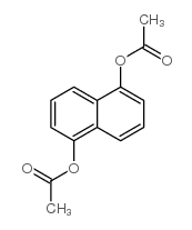 萘-1,5-二基二乙酸酯结构式