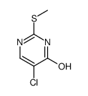 5-氯-2-(甲硫基)嘧啶-4(3H)-酮结构式