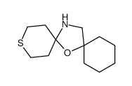7-oxa-11-thia-14-azadispiro[5.1.58.26]pentadecane结构式