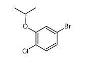 4-溴-1-氯-2-异丙氧基苯结构式