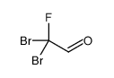 2,2-dibromo-2-fluoroacetaldehyde结构式
