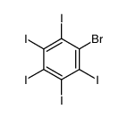 1-bromo-2,3,4,5,6-pentaiodobenzene结构式