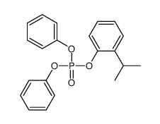 2-Isopropylphenyl Diphenyl Phosphate Structure